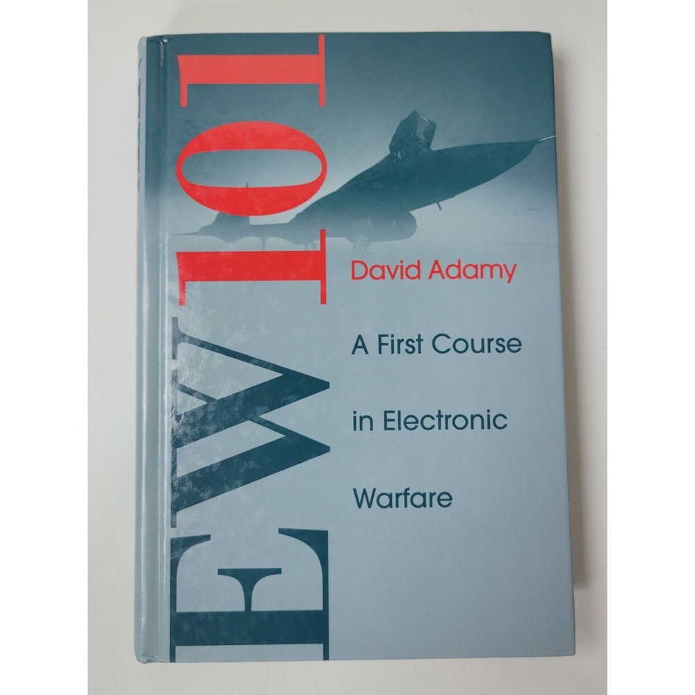EW 101 A First Course in Electronic Warfare David Adamy Hardcover Artech House